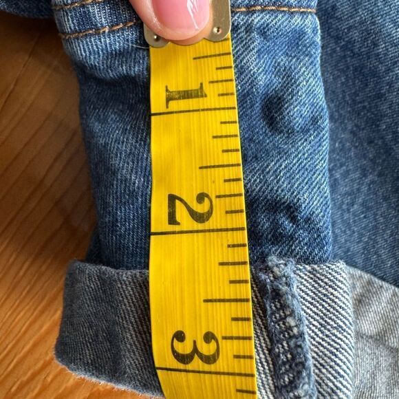 Lot of Two Pairs of Abercrombie & Fitch Annie High Rise Denim Shorts Size 31/12 - Picture 9 of 11